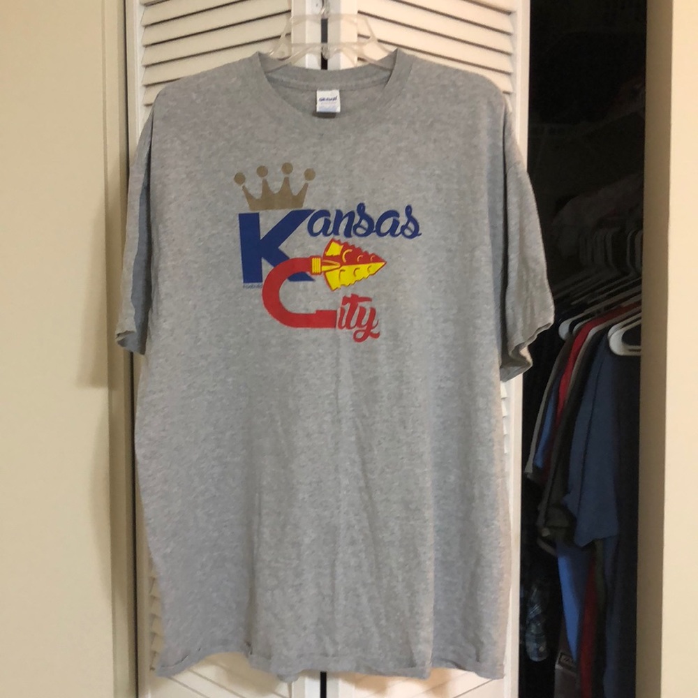 Kansas City split personality sports T-shirt